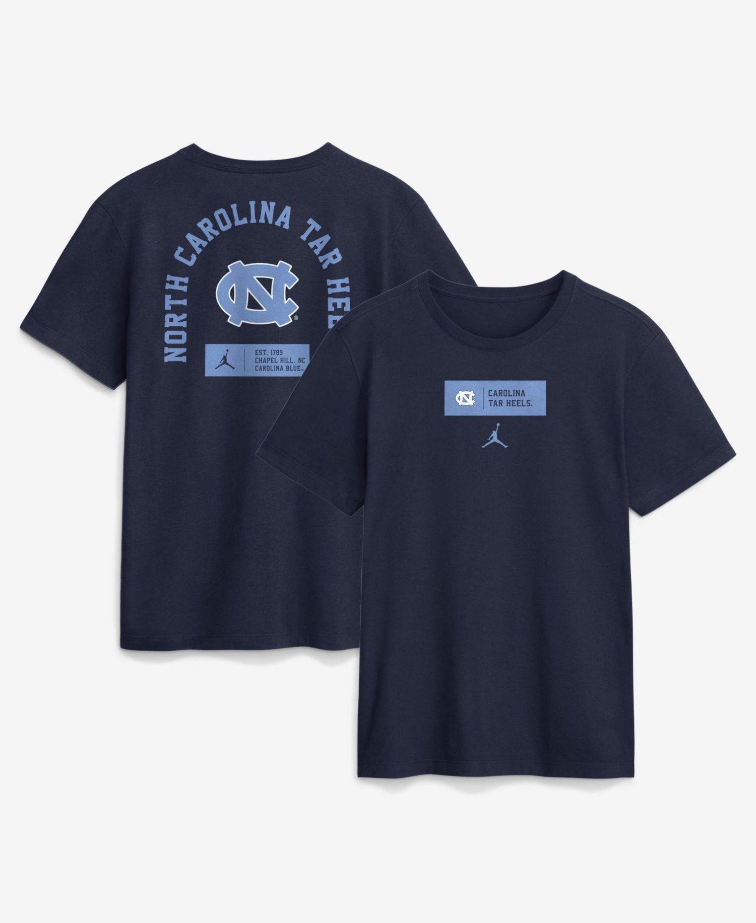 Men's Navy North Carolina Tar Heels Primetime Crew T-Shirt