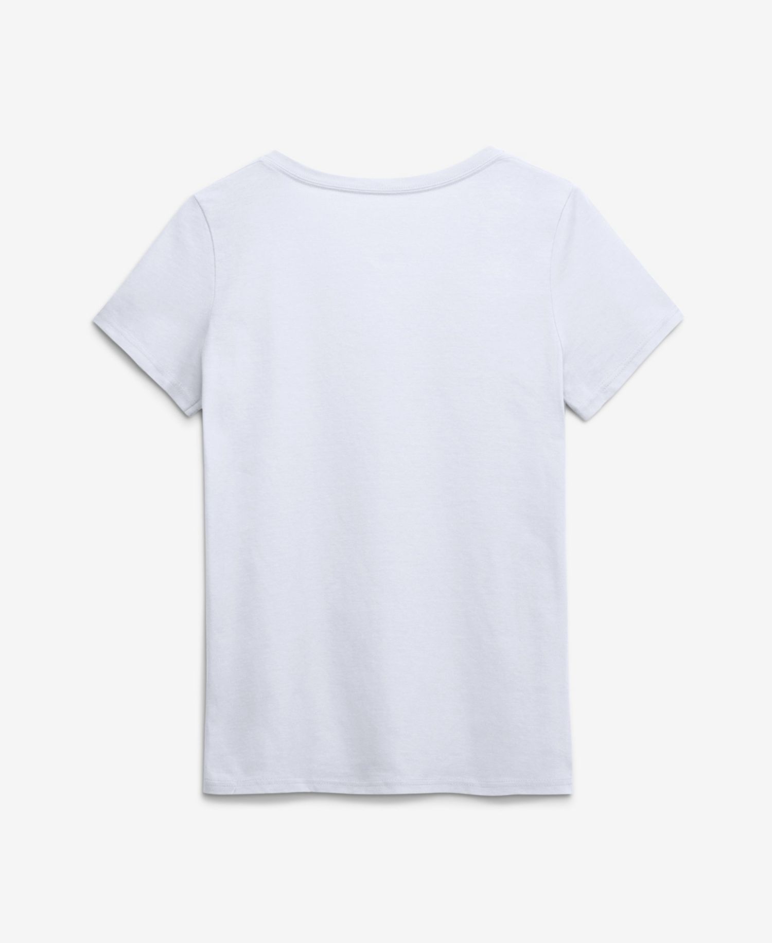 Women's White Miami Dolphins Primary Logo V-Neck T-Shirt