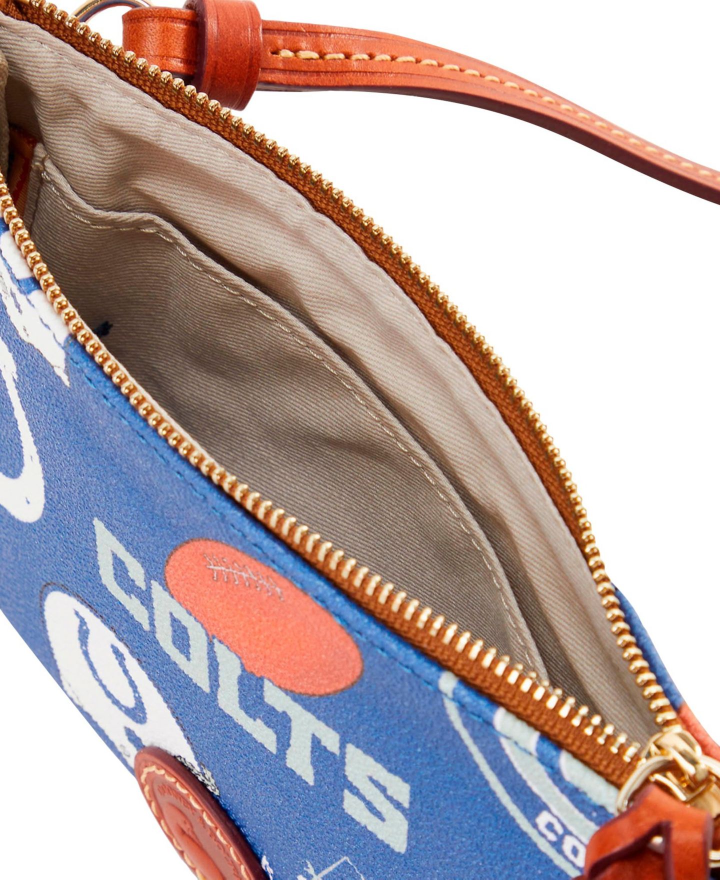Женская сумка Dooney & Bourke Indianapolis Colts Top Zip Crossbody Purse — фото 2
