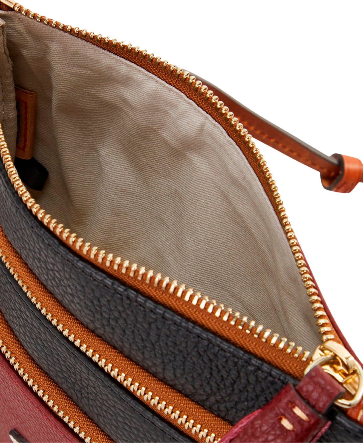 Женская сумка Dooney & Bourke Washington Commanders Infield Triple Zip Crossbody Purse — фото 2