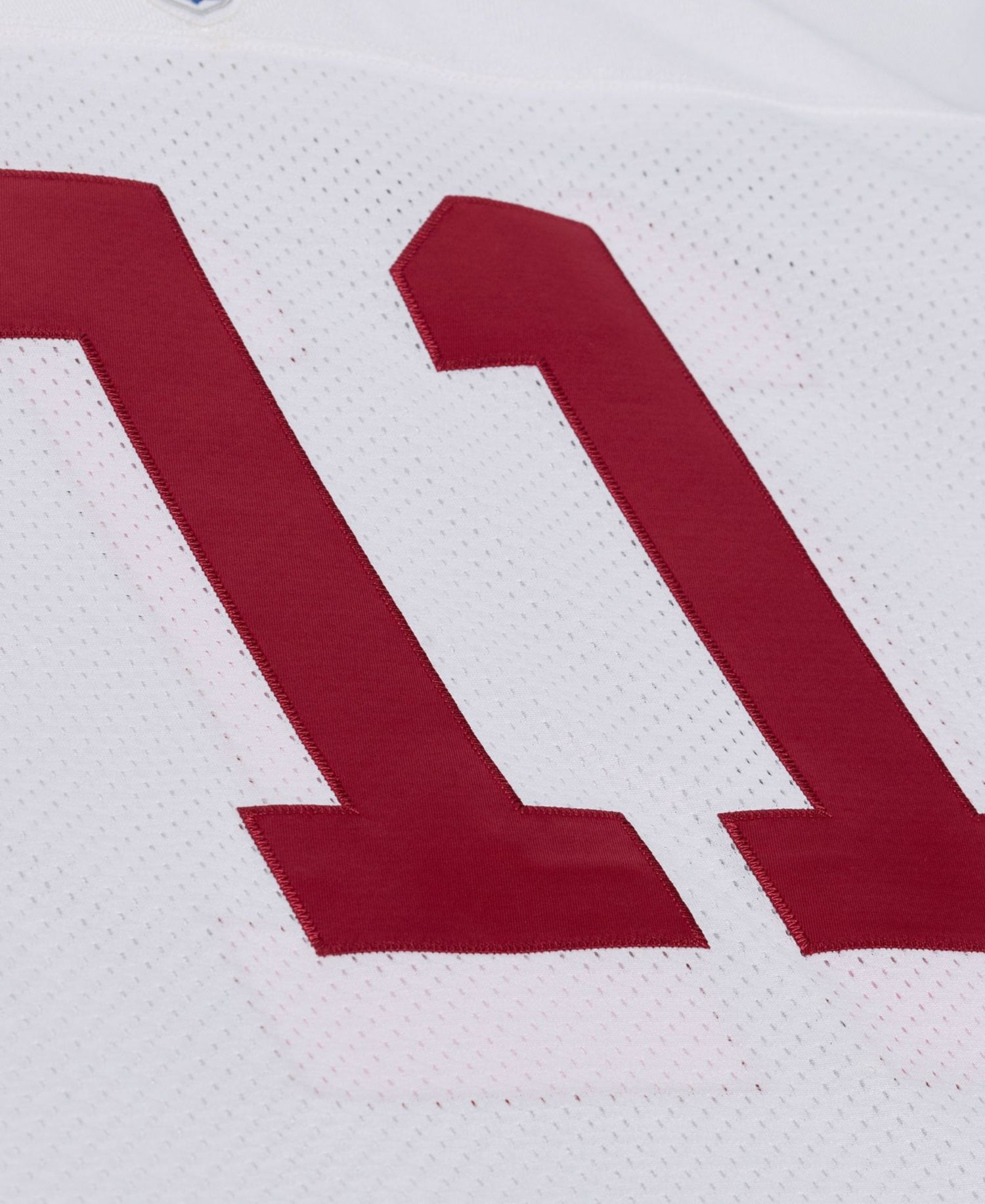 Men's Mitchell Ness Larry Fitzgerald White Arizona Cardinals 2004 Authentic Throwback Jersey