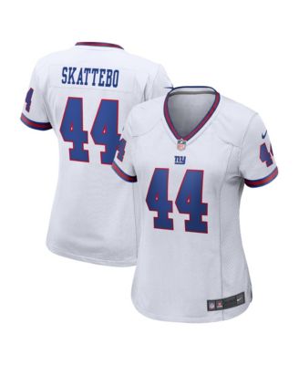 Women's Cam Skattebo White New York Giants Alternate Vintage White Game Jersey