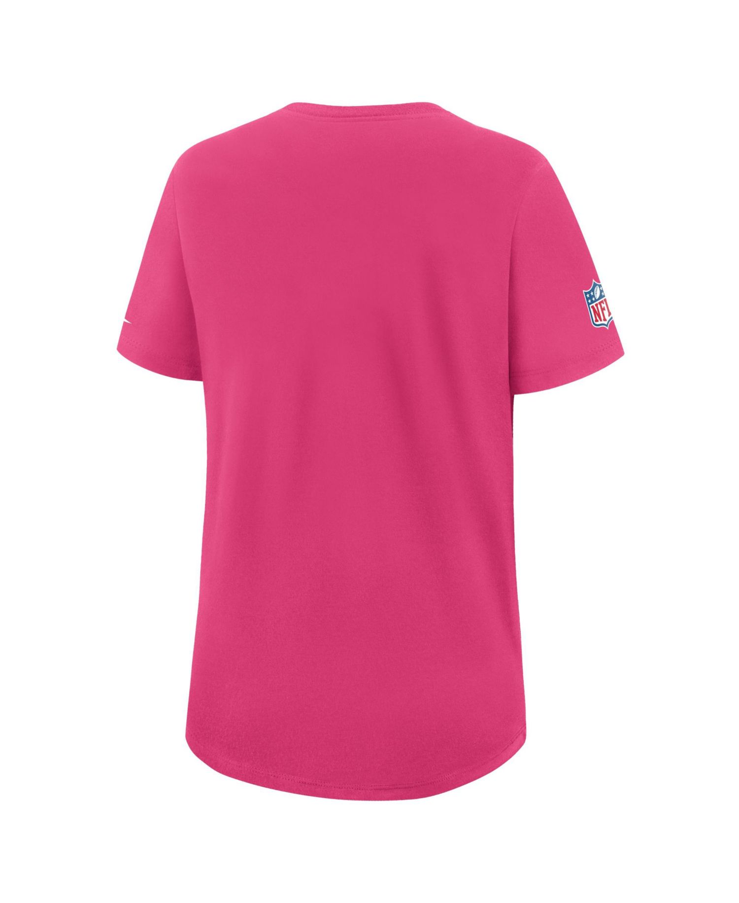 Women's Pink San Francisco 49ers 2026 NFL Crucial Catch Tri-Blend Dri-FIT T-Shirt