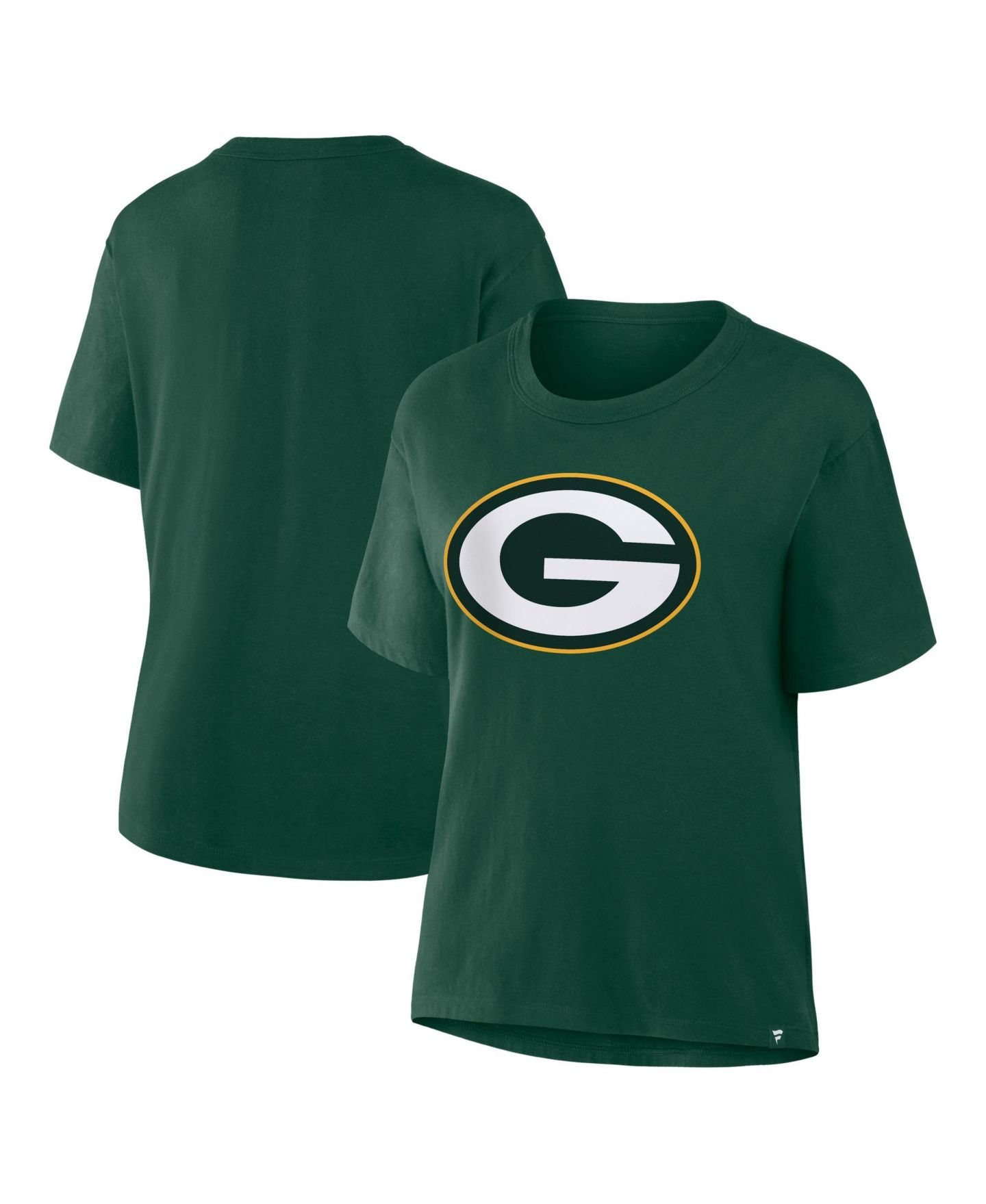 Женская футболка Fanatics Green Green Bay Packers Essential Legacy — фото 1