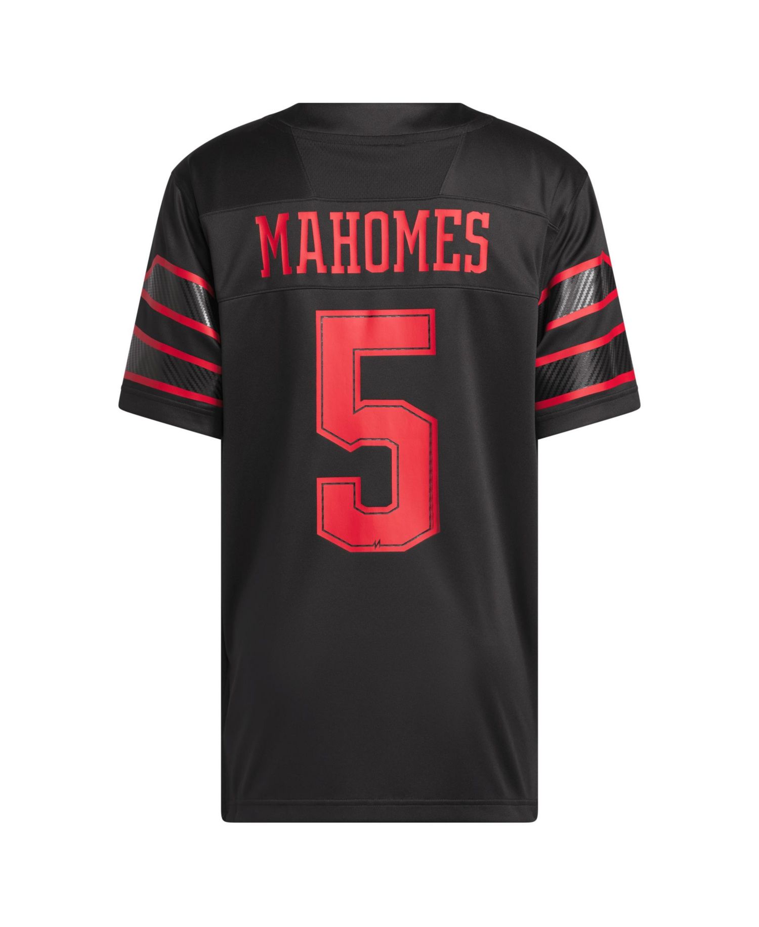 Men's Patrick Mahomes Black Texas Tech Red Raiders Let's Ride Premier Jersey