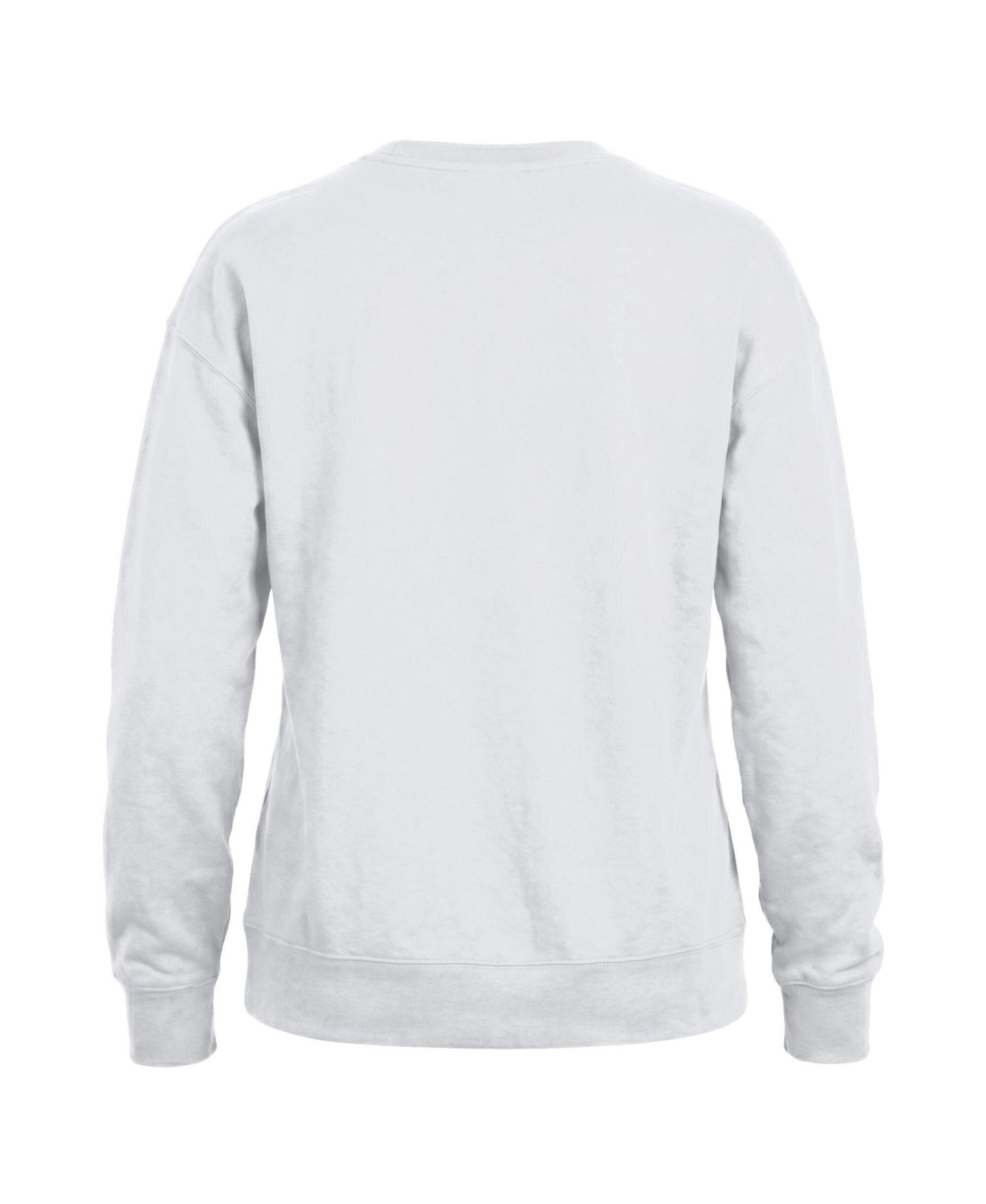 Women's White Virginia Cavaliers Teddy Bear Fleece Sweatshirt