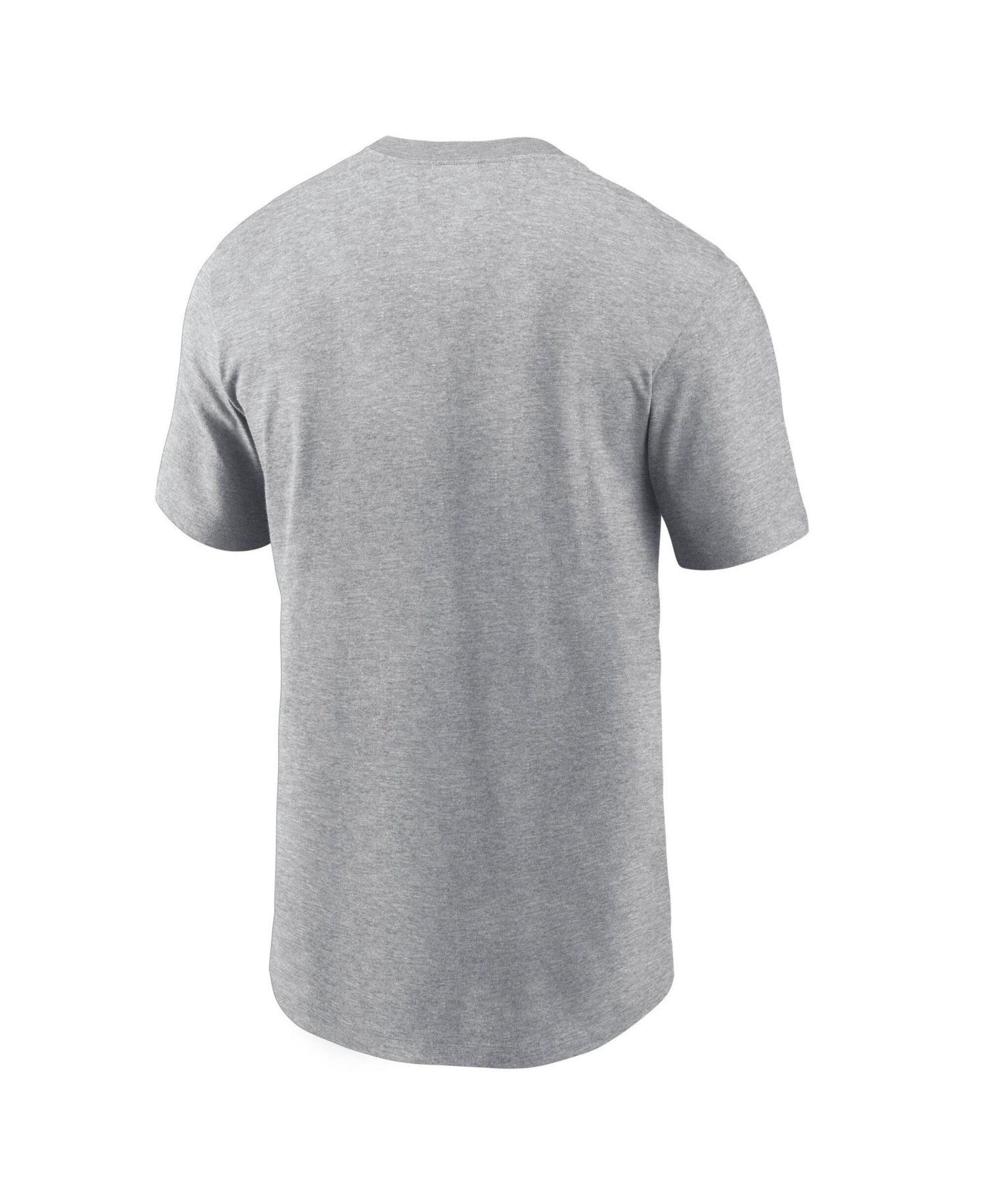 Men's Gray Georgia Bulldogs Legacy Stacked Established T-Shirt