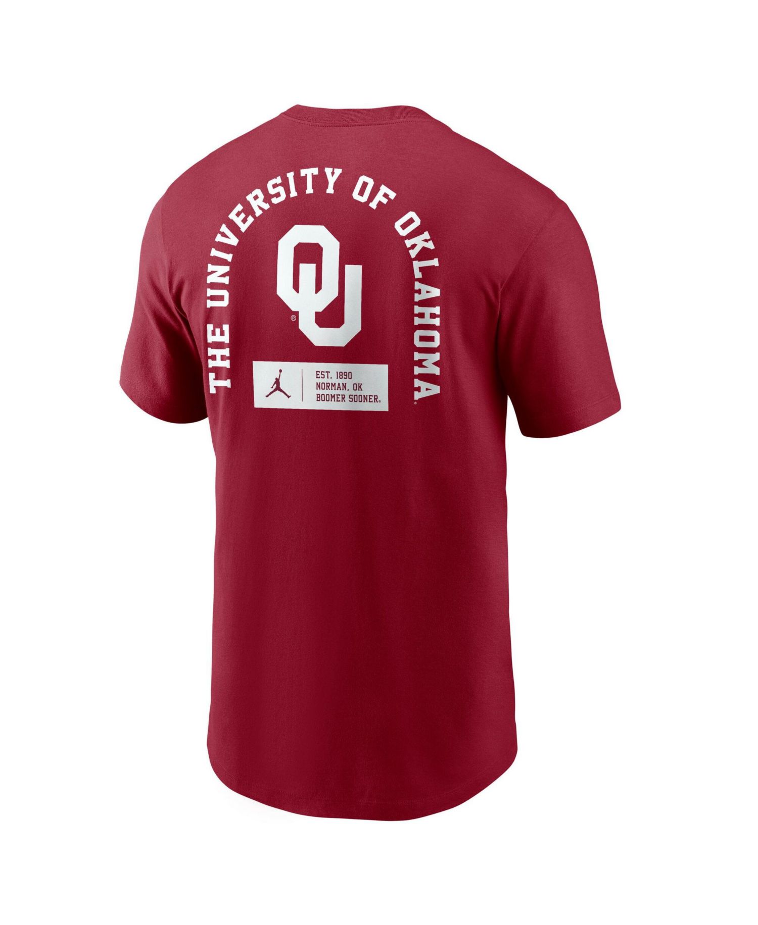 Men's Crimson Oklahoma Sooners Primetime Crew T-Shirt