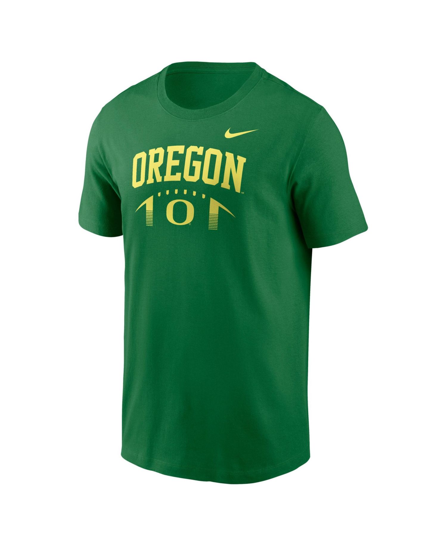 Men's Green Oregon Ducks Primetime Football Icon T-Shirt