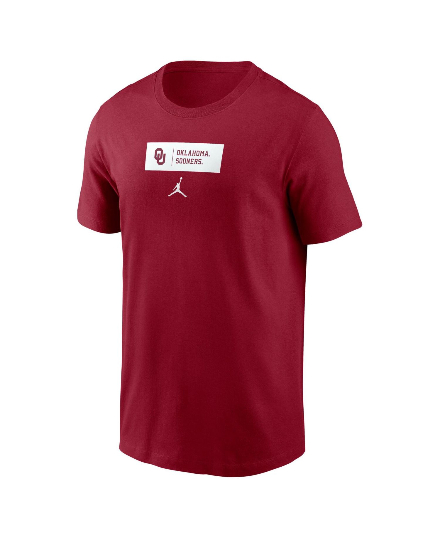 Men's Crimson Oklahoma Sooners Primetime Crew T-Shirt