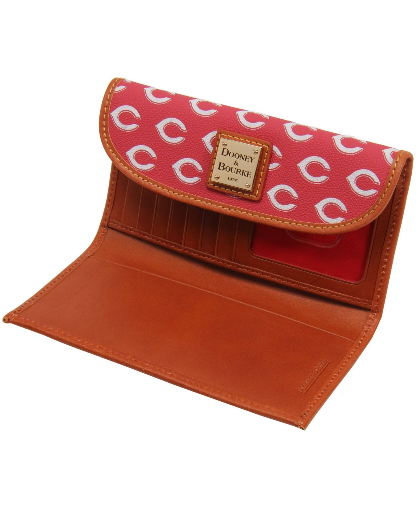 Женский клатч Dooney & Bourke Cincinnati Reds Team Color Continental Clutch — фото 3