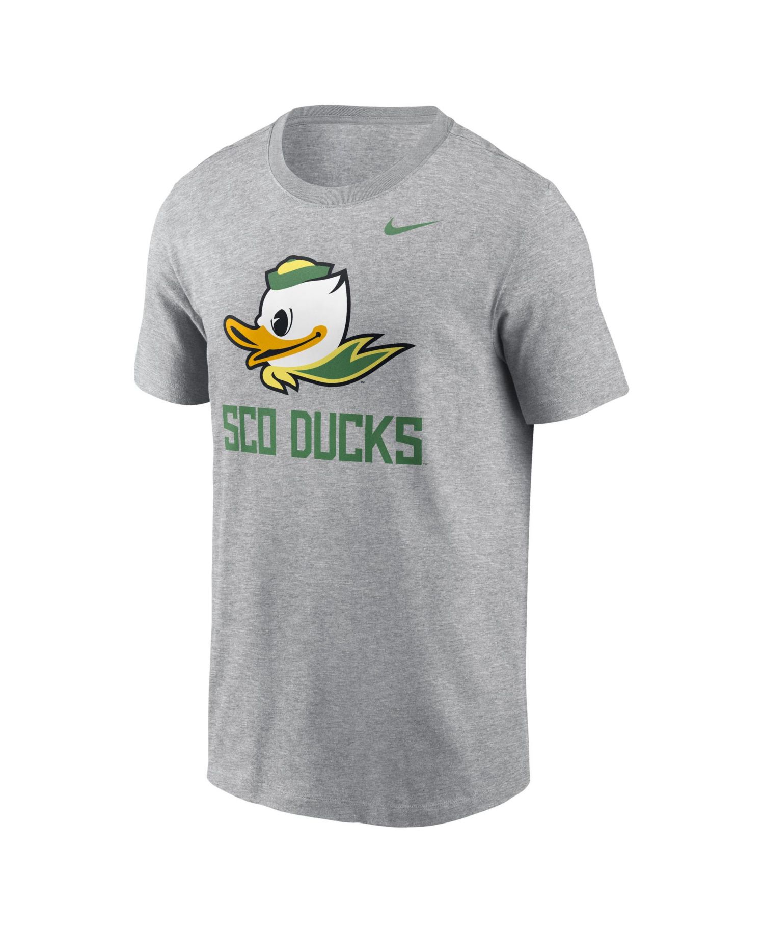 Men's Gray Oregon Ducks Primetime Logo Mantra T-Shirt