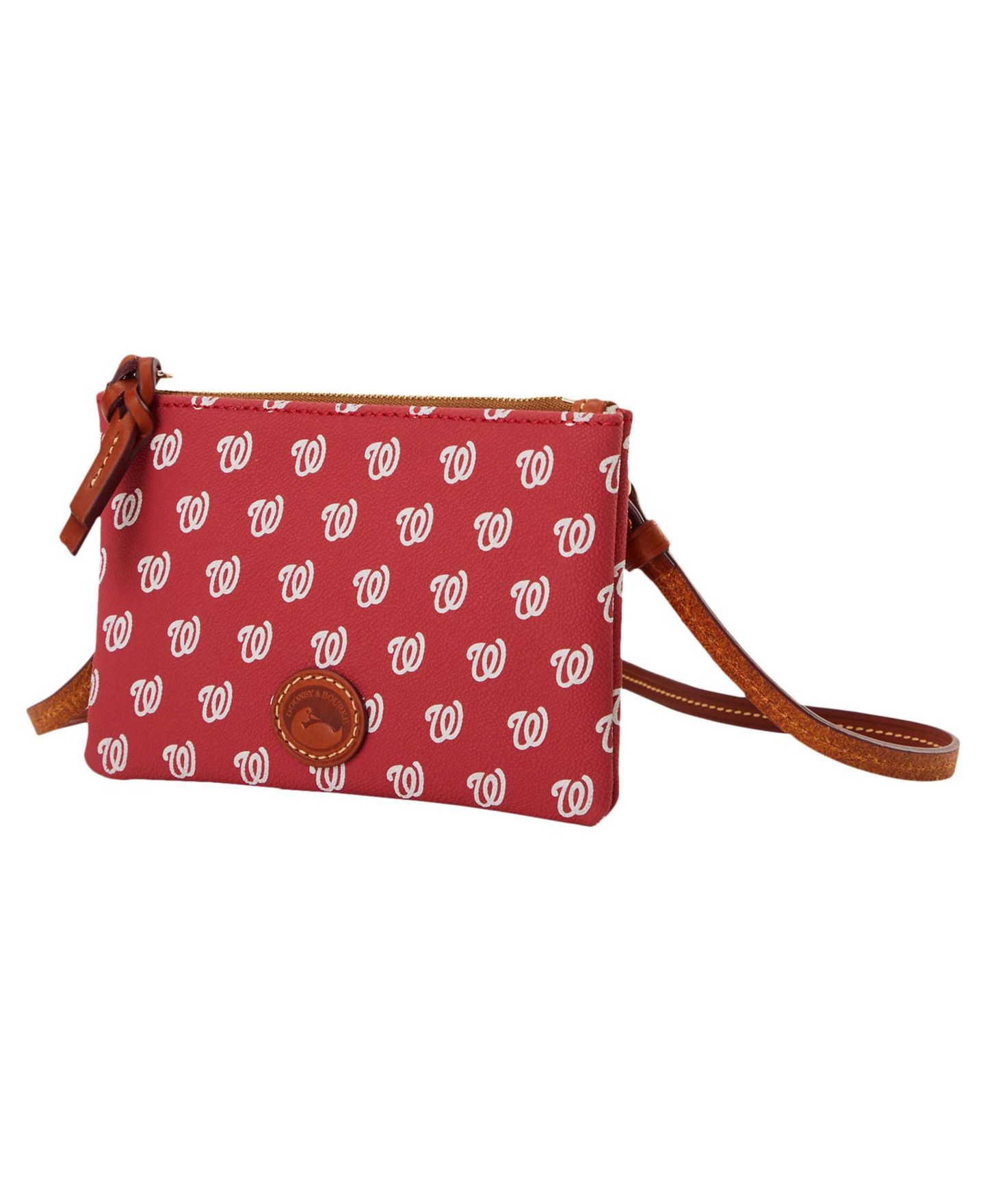 Женская сумка Dooney & Bourke Washington Nationals Top Zip Crossbody Purse — фото 3