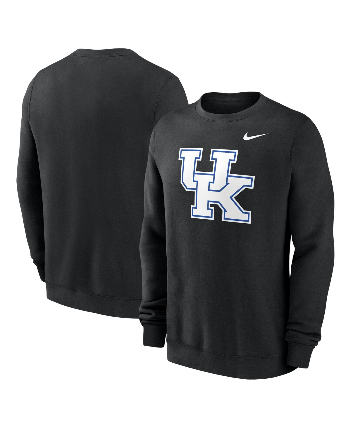 Nike Men's Black Kentucky Wildcats Primetime Fleece Pullover Sweatshirt
