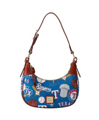 Texas Rangers Luca Leather Hobo Purse