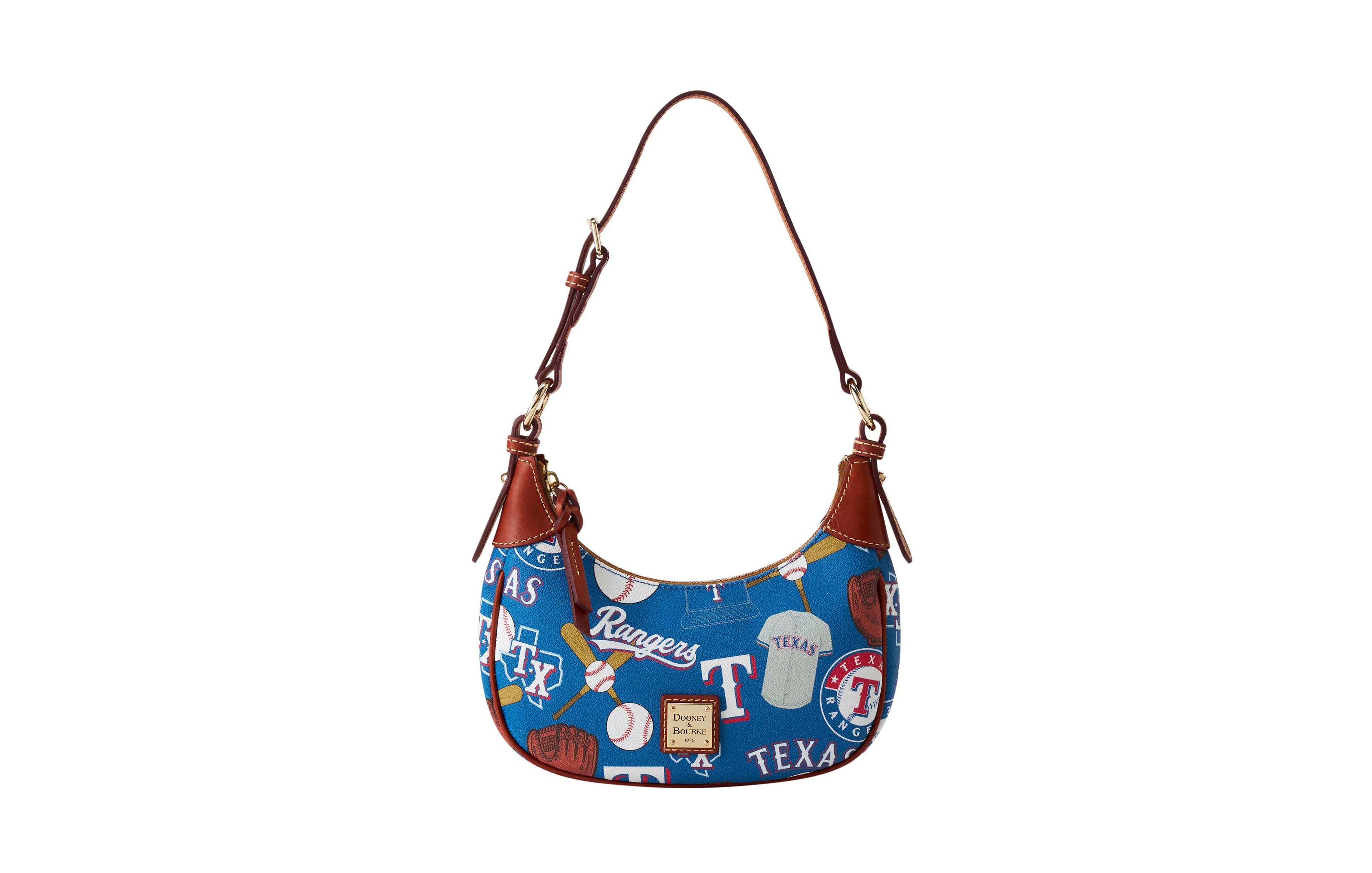 Dooney & Bourke Dooney Bourke Texas Rangers Luca Leather Hobo Purse