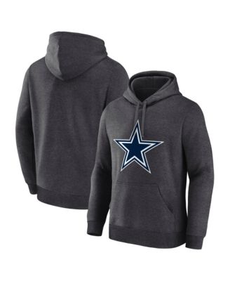 Men's Charcoal Dallas Cowboys Primary Logo Hoodie