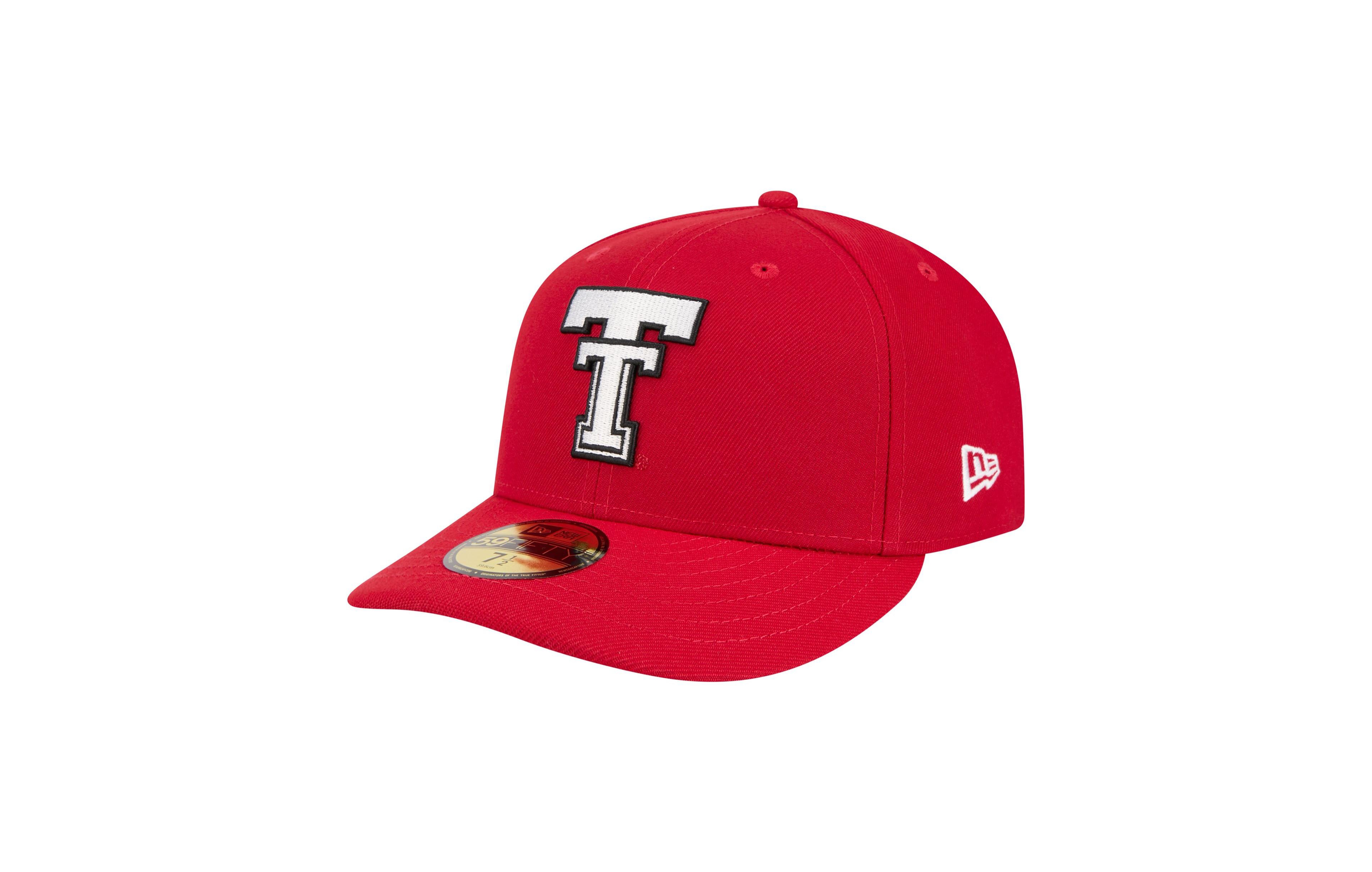 New Era Men's Red Texas Tech Raiders On-Field Baseball Fitted Hat