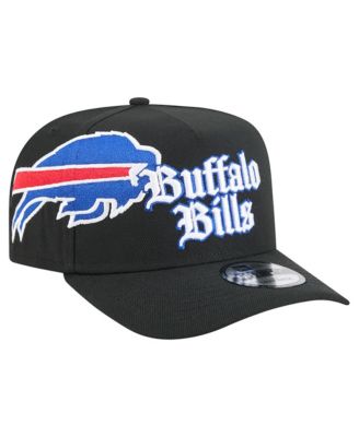 Men's Black Buffalo Bills Proud A-Frame 9FIFTY Snapback Hat
