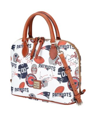 Women's New England Patriots Gameday Zip Satchel