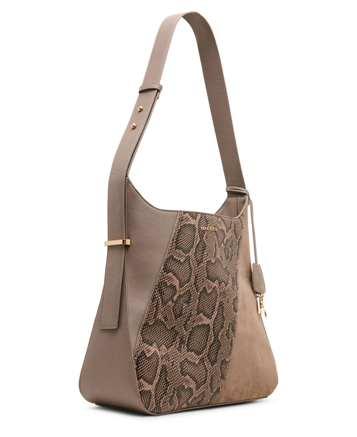 Large Multi-Pieced Hobo Handbag
