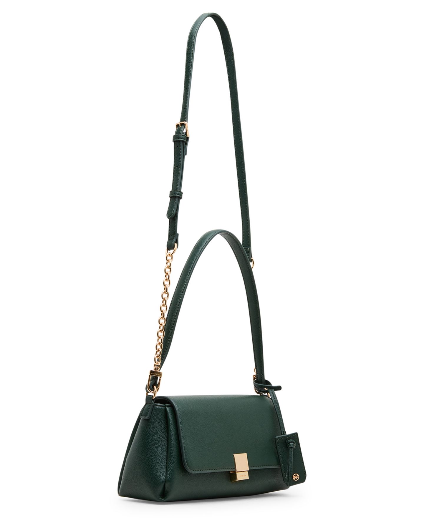Женская сумка Anne Klein Convertible Small Shoulder Handbag, цвет: Зелёный — фото 3