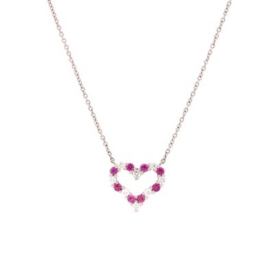 Diamond Necklace (0.34 ct) Platinum
