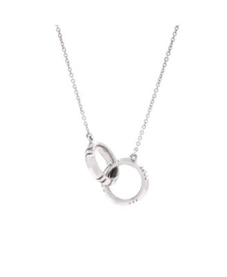 Atlas X Closed Interlocking Pendant Necklace