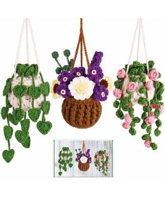 Beginner Crochet Kit Axolotl DIY Knitting Supplies Step by Step Tutorials