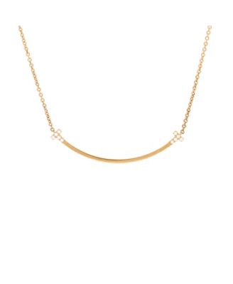 T Smile Pendant Necklace
