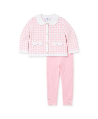 Toddler Girls' 2T-5T Houndstooth Cardigan and Leggings, 2-Piece Set