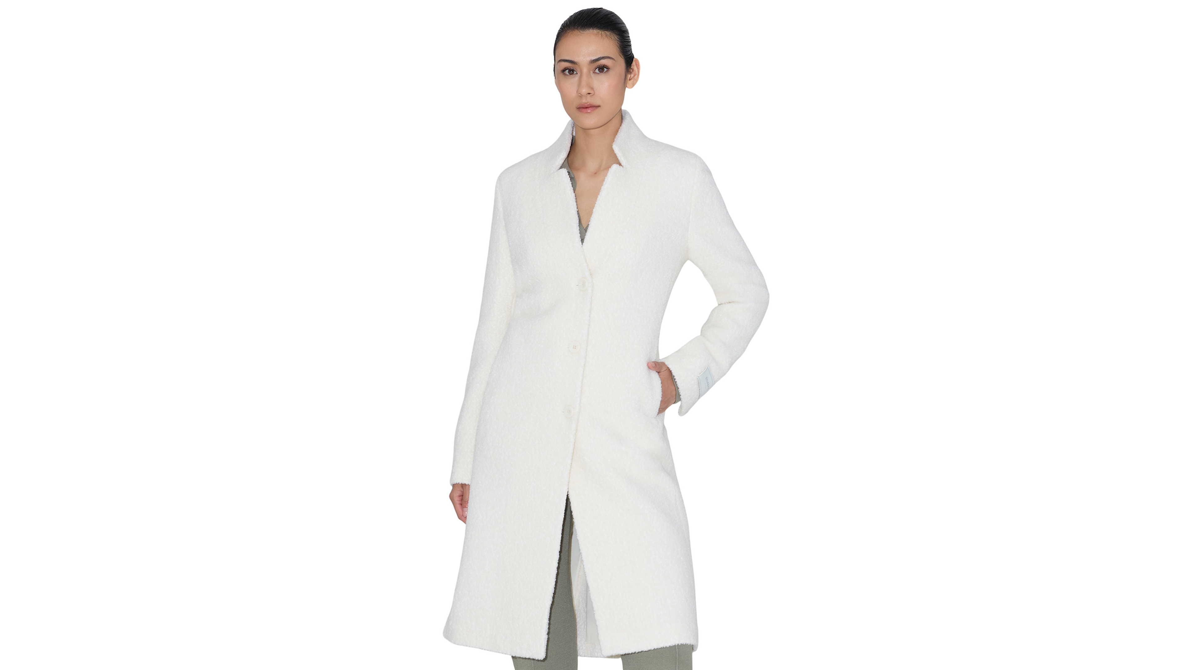 Soia & Kyo Women's Diane Boucle Single-Breasted Wool-Blend Coat