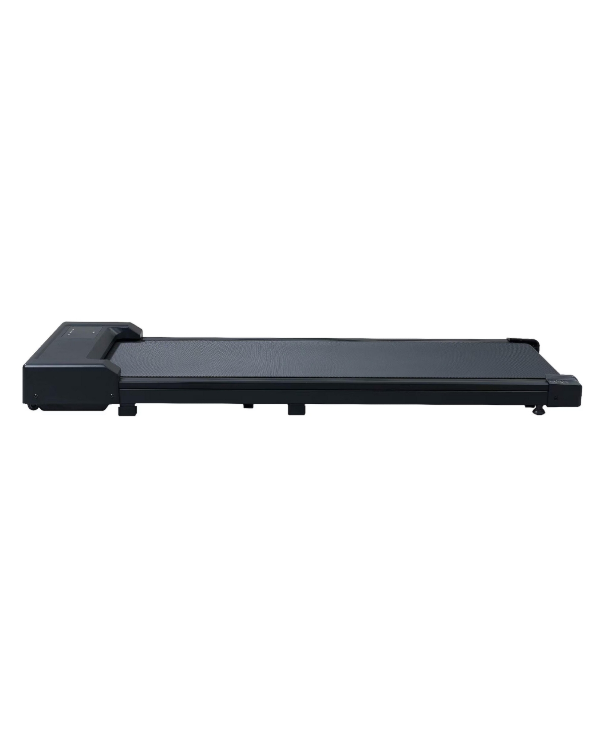 Zeny Under Desk Walking Treadmill,2.5HP Brushless Motor,Suspended Tpr Dual Shock Absorbing Deck,0.6 4MPH for Apartment and Office - Black