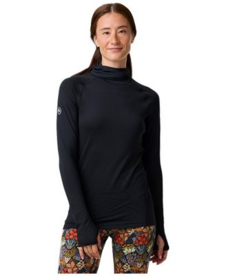 Women's Pines Lightweight Microgrid Balaclava Long-Sleeve Top