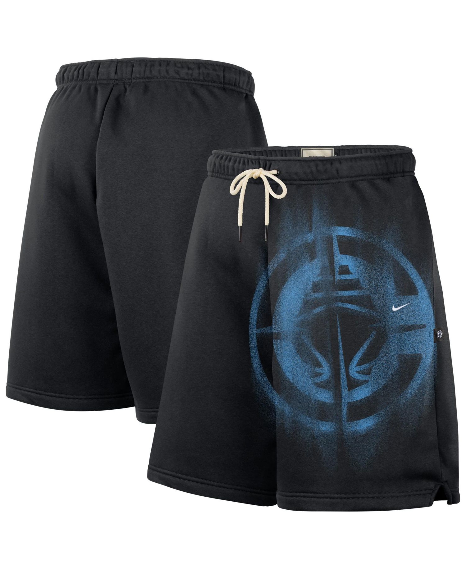 Men's Black La Clippers 2026 Standard Issue Practice Icon Fleece Shorts