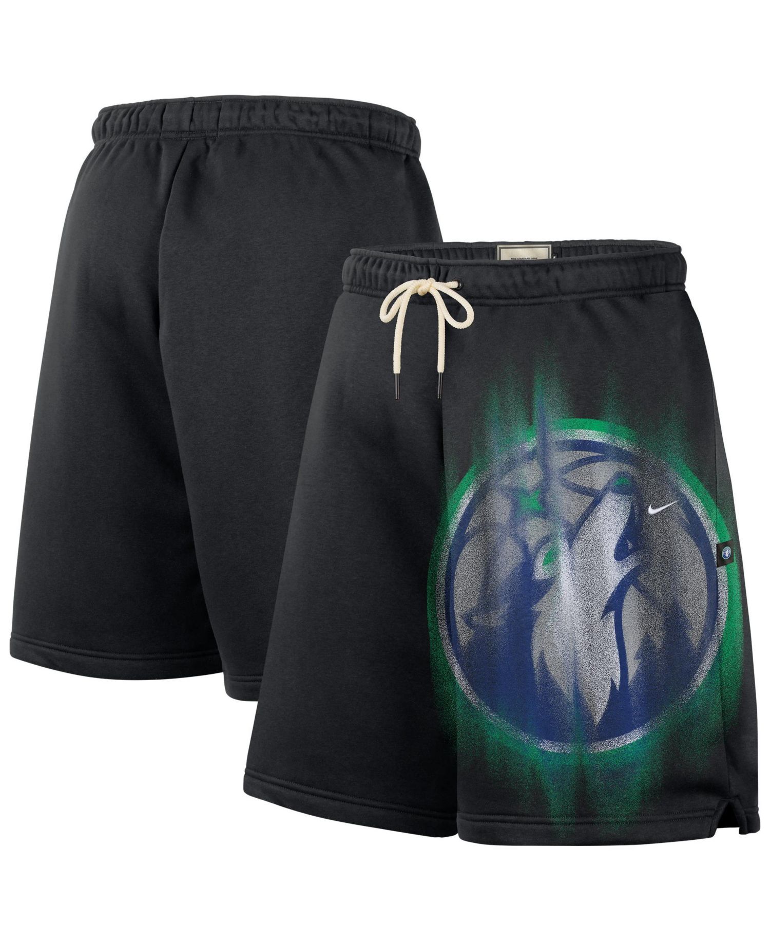 Men's Black Minnesota Timberwolves 2026 Standard Issue Practice Icon Fleece Shorts