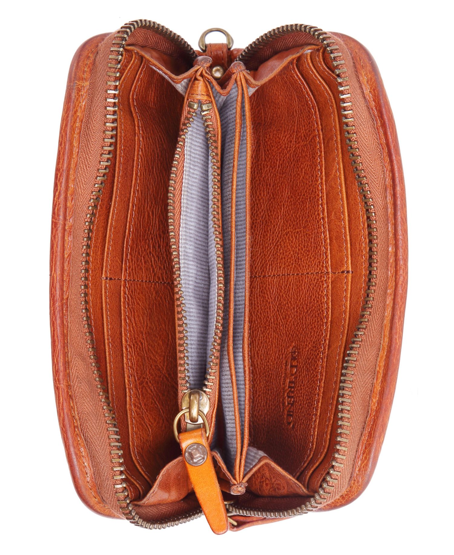 Mola Leather Clutch