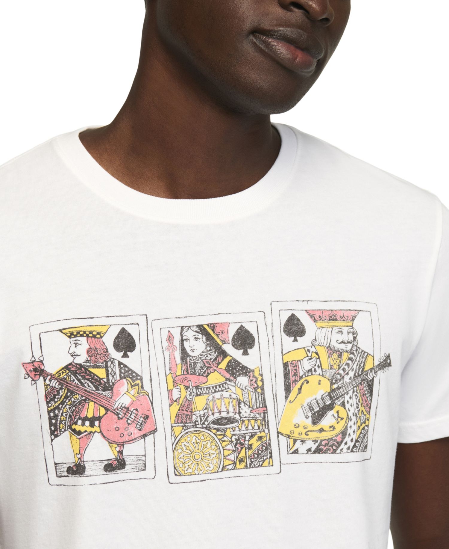 Men's Playing Cards Graphic T-Shirt