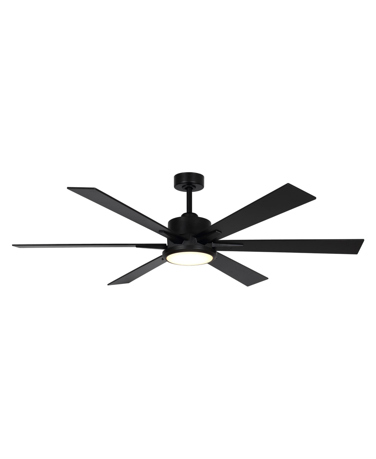 Parrot Uncle 65 Modern Matte Reversible Integrated Led Windmill Large Ceiling Fan with Light and Remote