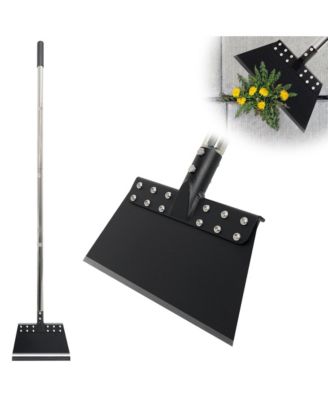 65 Inch Garden Flat Shovel 11IN Spring Steel Weed Scraper