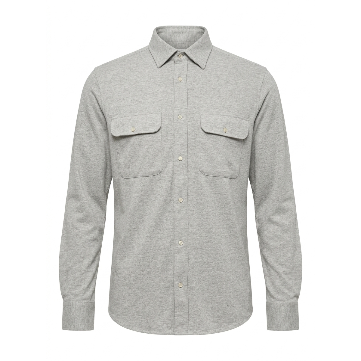 Garnet Men's Classic-Fit Long-Sleeve Knit Shirt