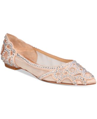 badgley mischka gigi flats