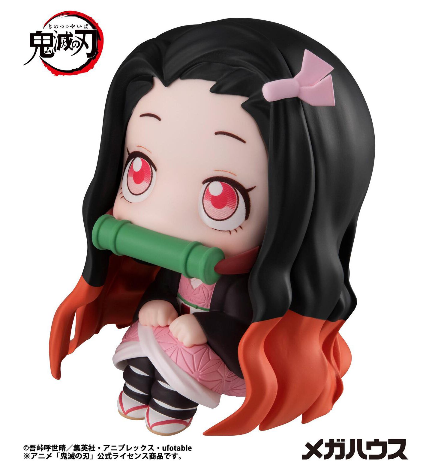 Фигурка Bandai Demon Slayer Nezuko Kamado Lookup 4.9 дюйма с подвижной шеей, от 14 лет — фото 3