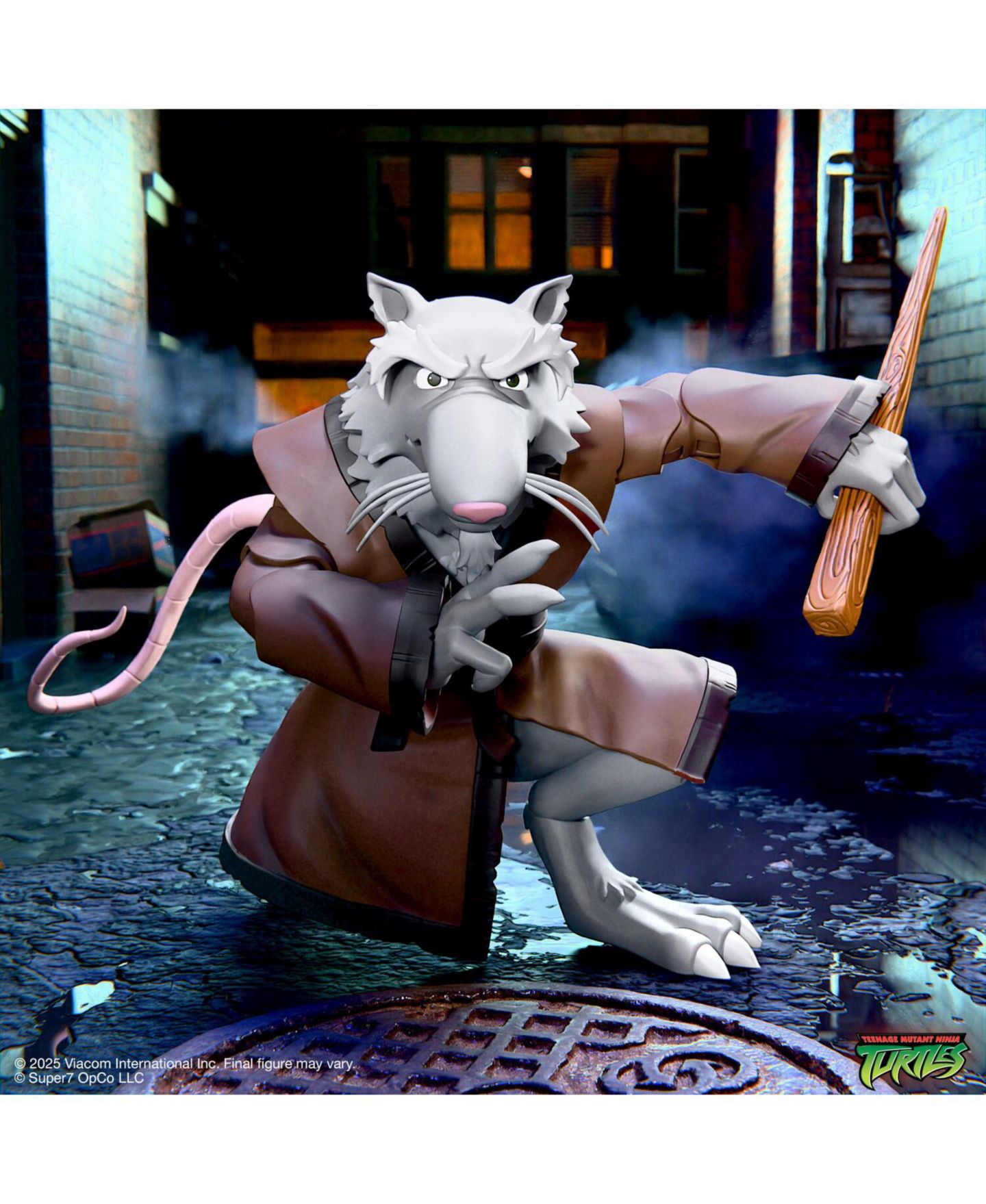 Фигурка Super7 Teenage Mutant Ninja Turtles Ultimates! Splinter, 3.6", от 14 лет, цвет: Open Miscellaneous — фото 2