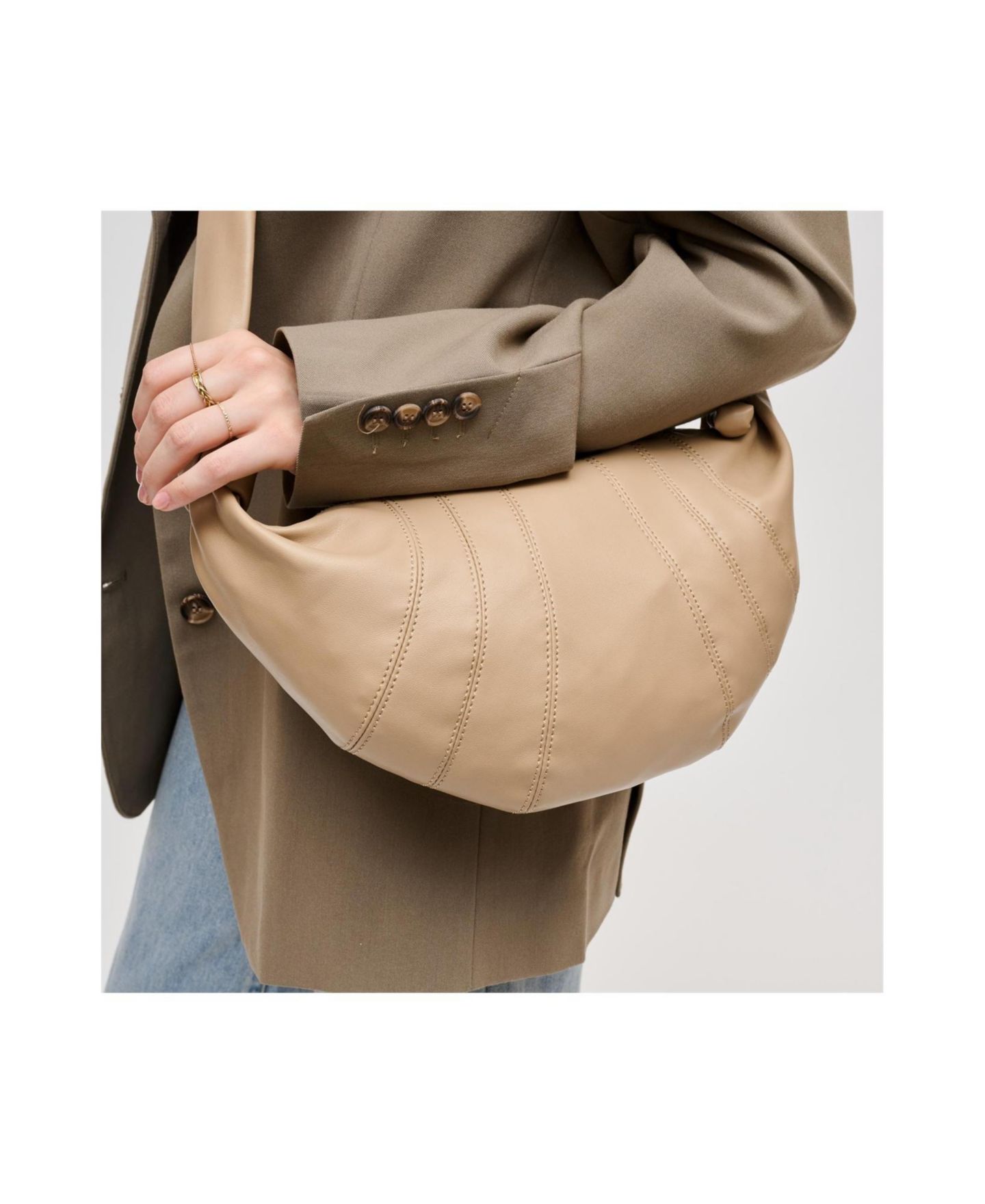 Женская сумка Urban Expressions Urban Expression Davina Crossbody, цвет: Бежевый — фото 8
