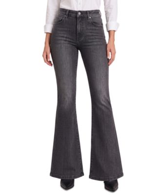 Petite Lucy Rhinestone High-Waisted Bootcut Jeans