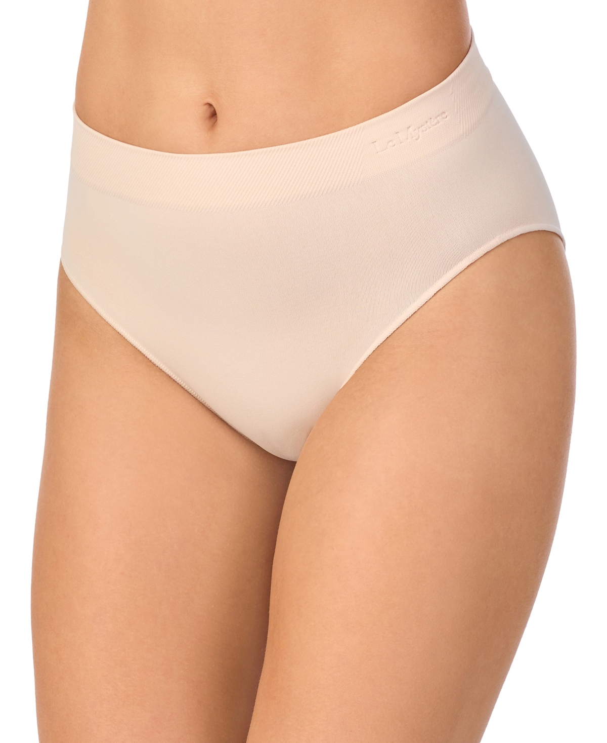 Le Mystere Women's Seamless Comfort Hi Cut - Soft Shell