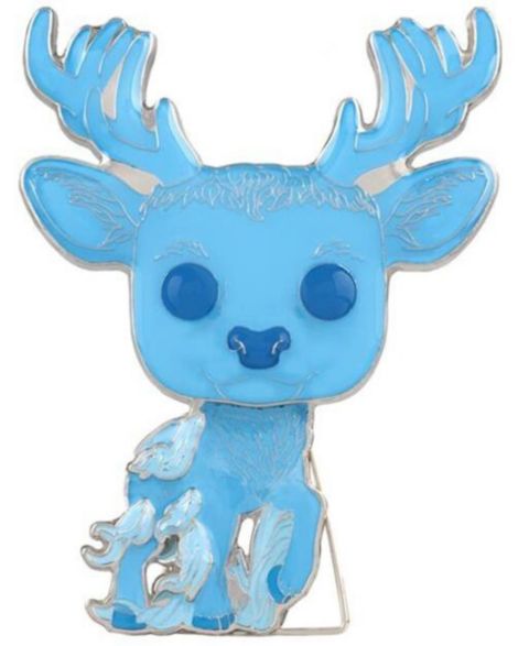 Значок Funko Pop! Pins Patronus Harry Potter, светится в темноте, с подставкой, 1.78, цвет: Open Miscellaneous