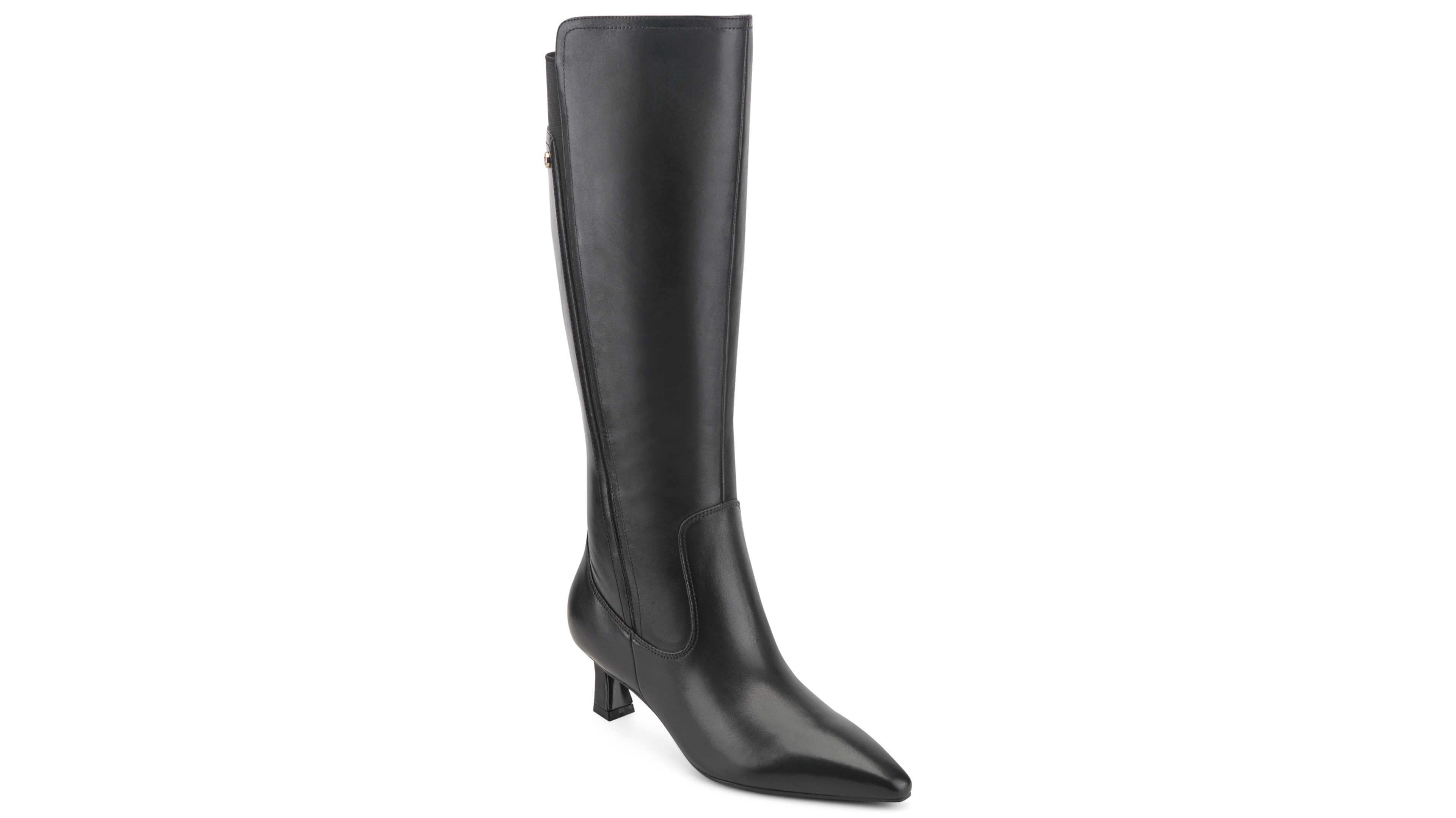 Easy Spirit Makenna Knee-High Pointed-Toe Arch-Support Boots