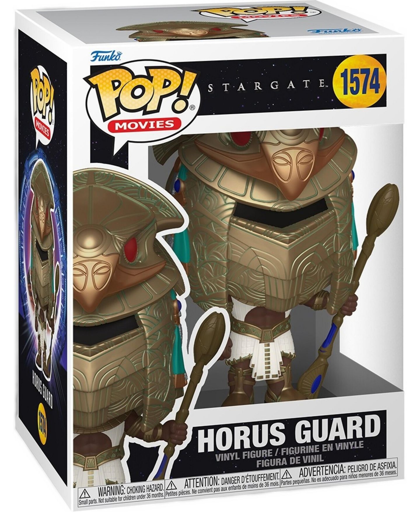Детская фигурка Funko Pop! Stargate Horus Guard Metallic 3.6" Vinyl, от 3 лет — фото 2